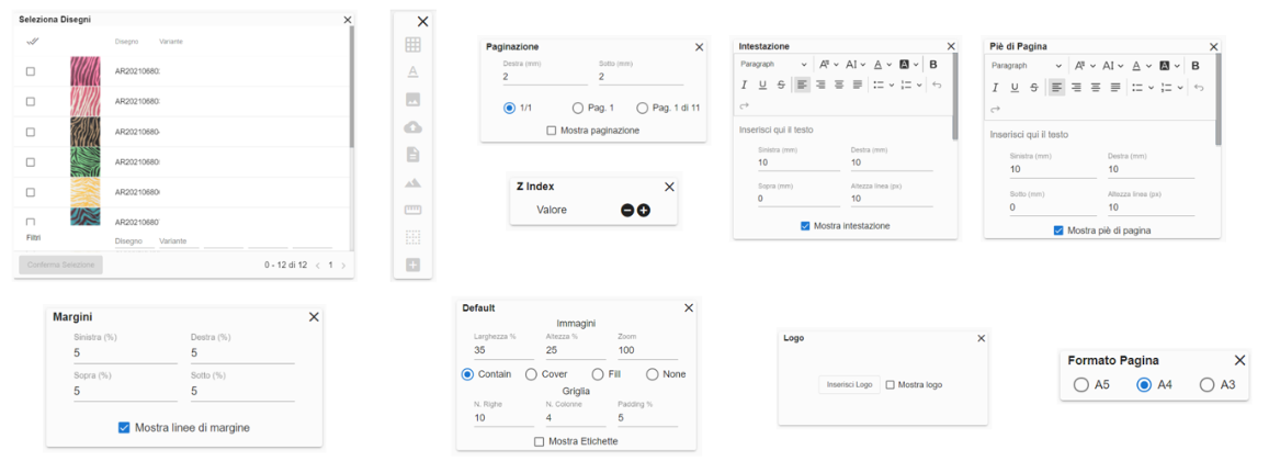 Elementi di Print Layout